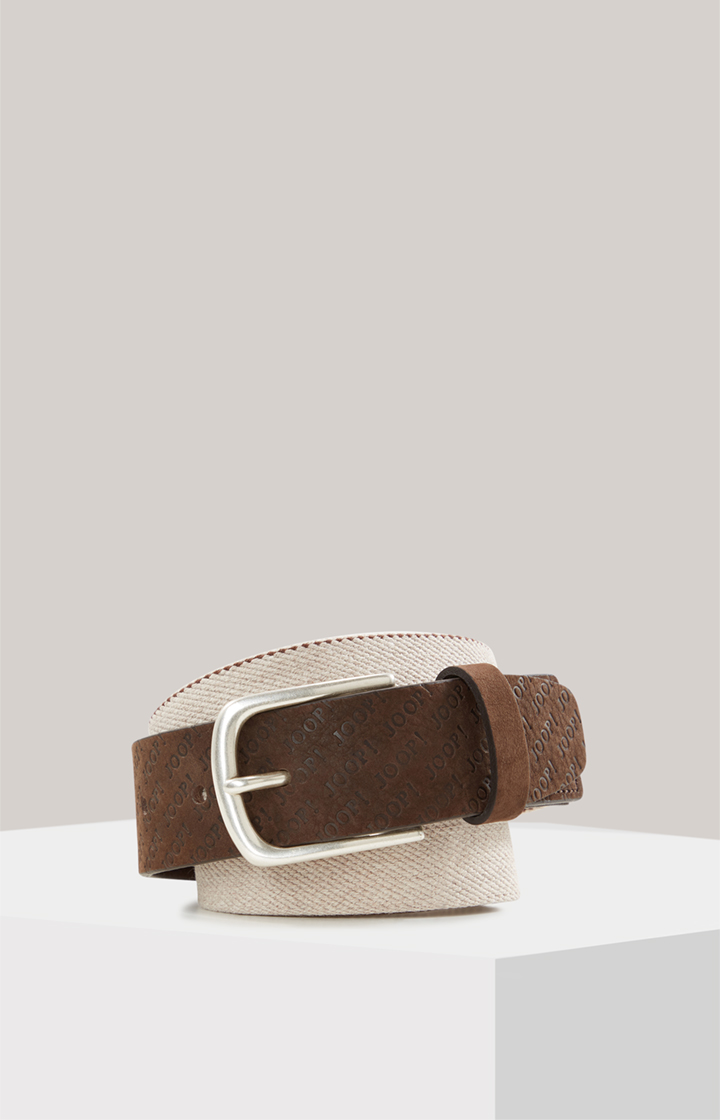 Belt in Beige/Brown