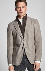 Sakko Hecton In Beige melange