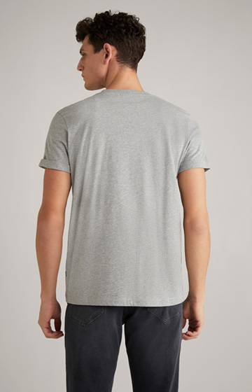 T-Shirt Adreon in Grau meliert