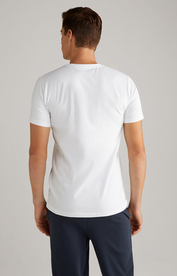 2er Pack Fine Cotton T-Shirts in Weiß