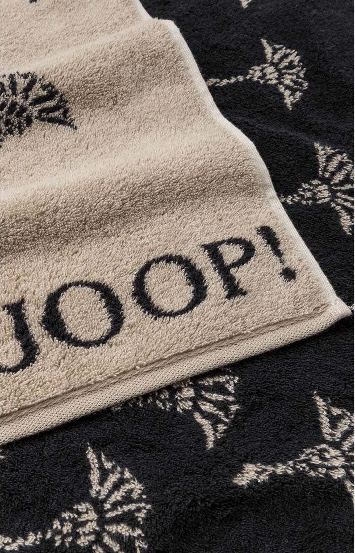 JOOP! FADED CORNFLOWER Guest Towel in Ebony, 30 x 50 cm