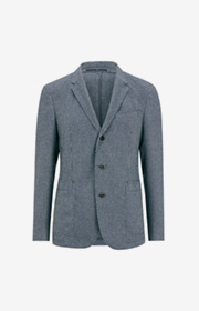 Sakko Hankez in Dunkelblau gemustert