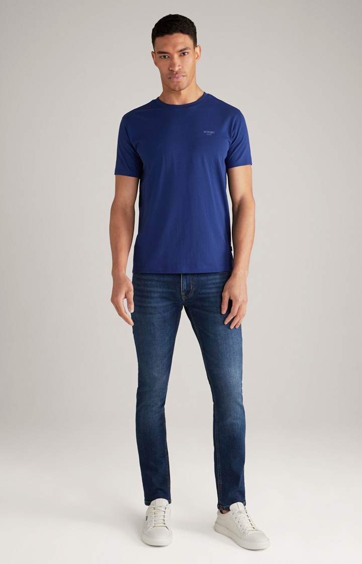 T-Shirt Alphis in Blau