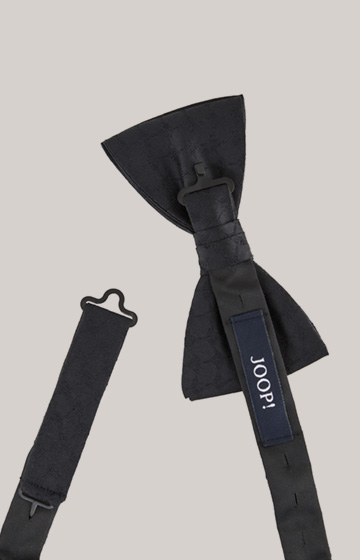 Silk Bow Tie in Black