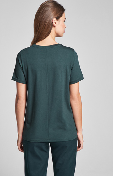 T-Shirt Tessa in Duunkelgrün