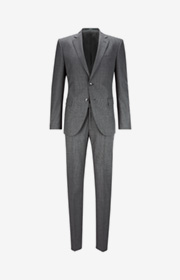 Anzug Herby-Blayr in Dunkelgrau gemustert