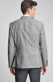 Sakko Halo in Grau meliert