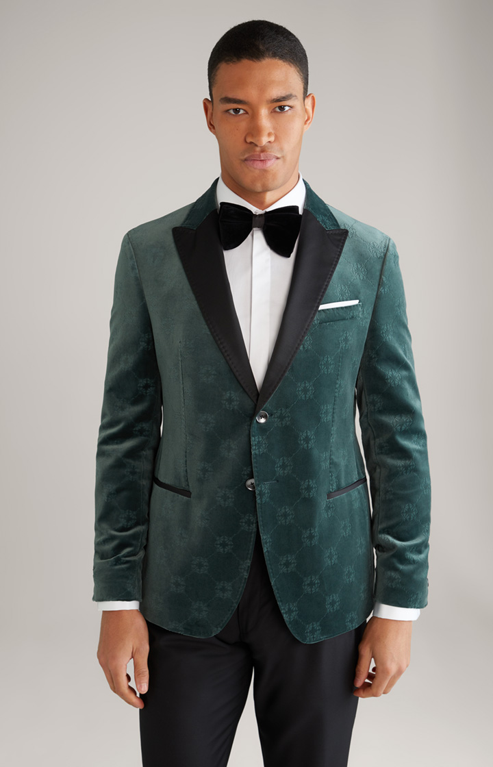 Hilarious evening jacket in green