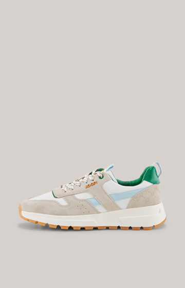 Retron New Hannis Trainers in White/Light Grey/Green