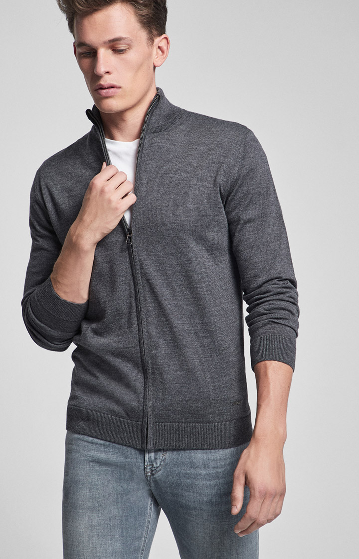 Cardigan Davis in Anthrazit