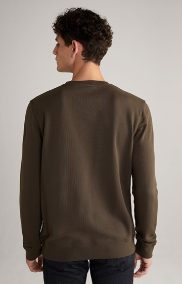 Bluza Basic w kolorze ciemnozielonym