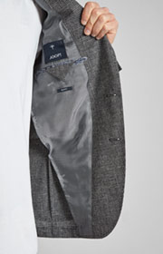 Sakko Hoverest in Grau-Braun gemustert