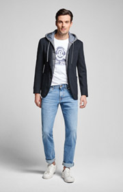 Sakko Hoodney in Navy