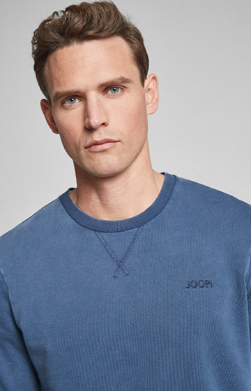 Sweatshirt Palmiro in Navy