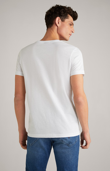 T-Shirt Adriel in Weiß