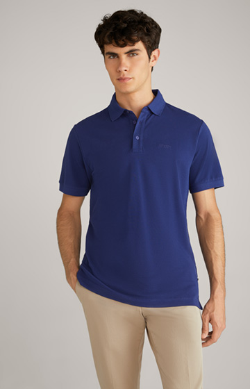 Primus Cotton Polo Shirt in Navy