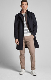 Mantel Micor in Dunkelblau