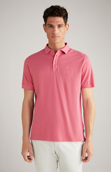 Baumwoll-Poloshirt Primus in Pink