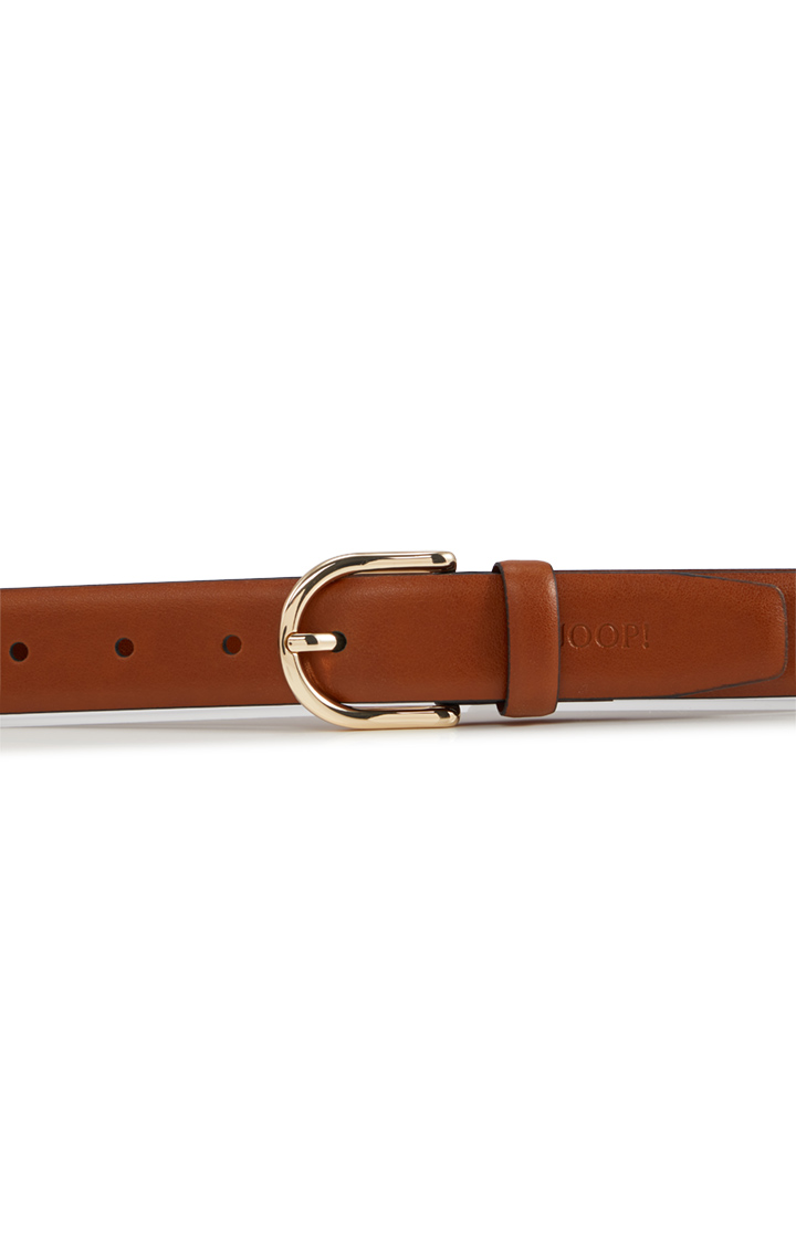 Classic Leather Belt in Cognac