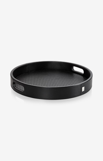 JOOP! Homeline - Small Round Tray in Black