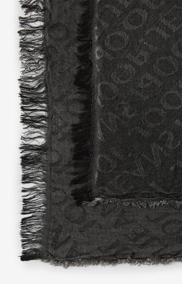 Schal Morris in Grau/Braun