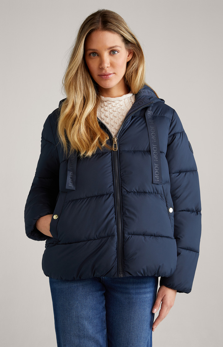 Quilted Jacket in Navy