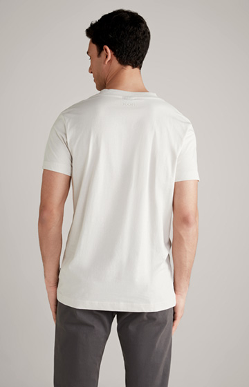Cornflower Baptiste T-Shirt in Off-white