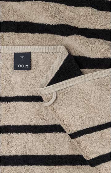 Ręcznik dla gości SELECT SHADE marki JOOP! w kolorze hebanowym, 30 x 50 cm
