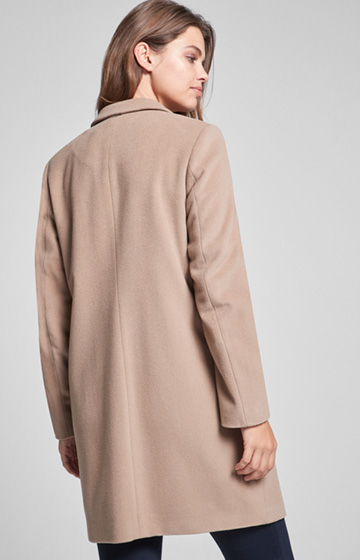 Oversize Mantel Cerry in Beige