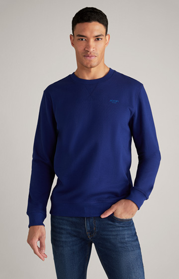 Salazar Cotton Sweatshirt in Royal Blue