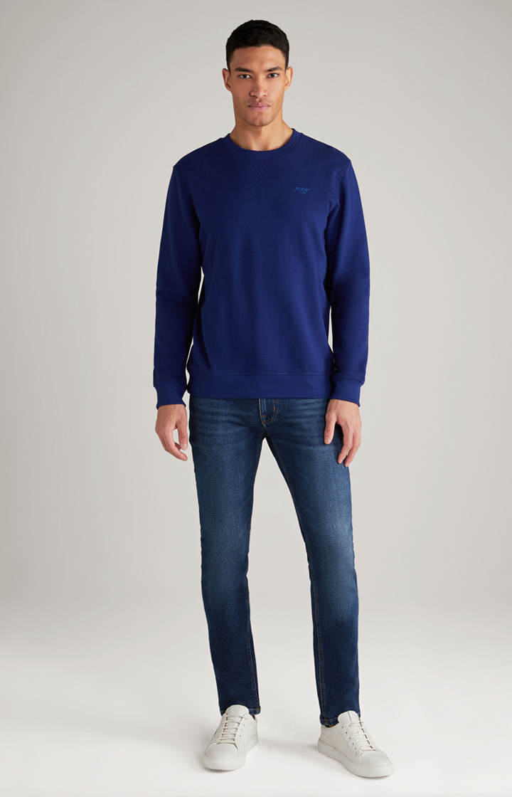 Salazar Cotton Sweatshirt in Royal Blue