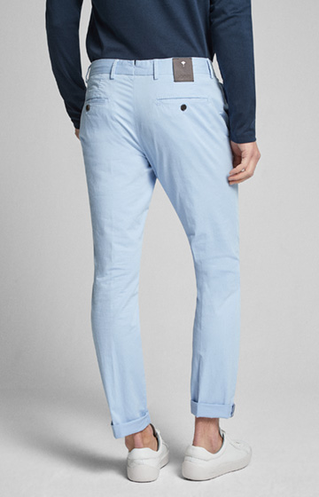 Hose Hanc in Pastell-Blau