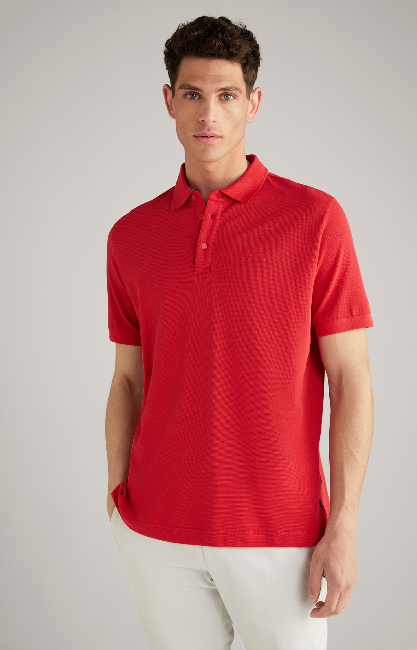 Primus Cotton Polo Shirt in Red - in the JOOP! Online Shop
