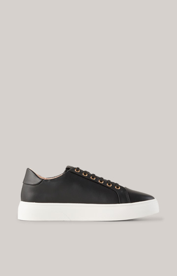 Tinta New Daphne Leather Trainers in Black