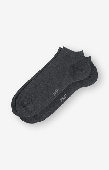 3er-Pack Sneaker-Socken in Dunkelgrau