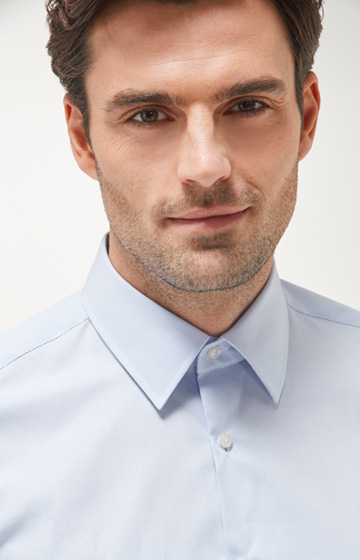 Hemd Pierce - bügelleicht - in Hellblau