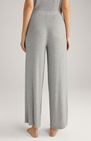 Loungewear Trousers in Grey Melange