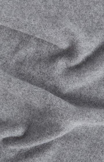 Wełniany szal Larsen w kolorze szarym