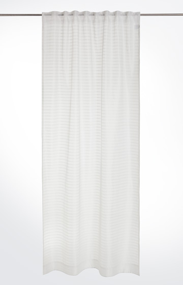 Fertig-Gardine Waterline, Weiss