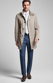 Mantel Felino in Beige