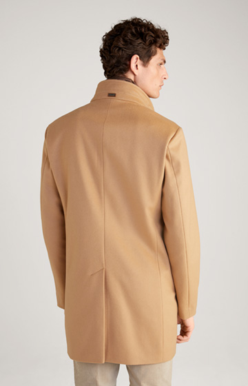Maico Wool Mix Coat in Light Brown