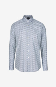 Hemd Panko in Blau/Bordeaux/Weiß