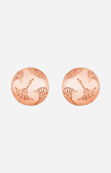 Stud Earrings in Rosé