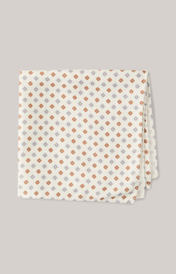 Silk Pocket Square in Off-White
