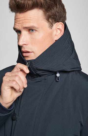 Daunen-Parka Foster in Navy