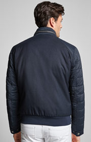Jacke Flynn in Navy
