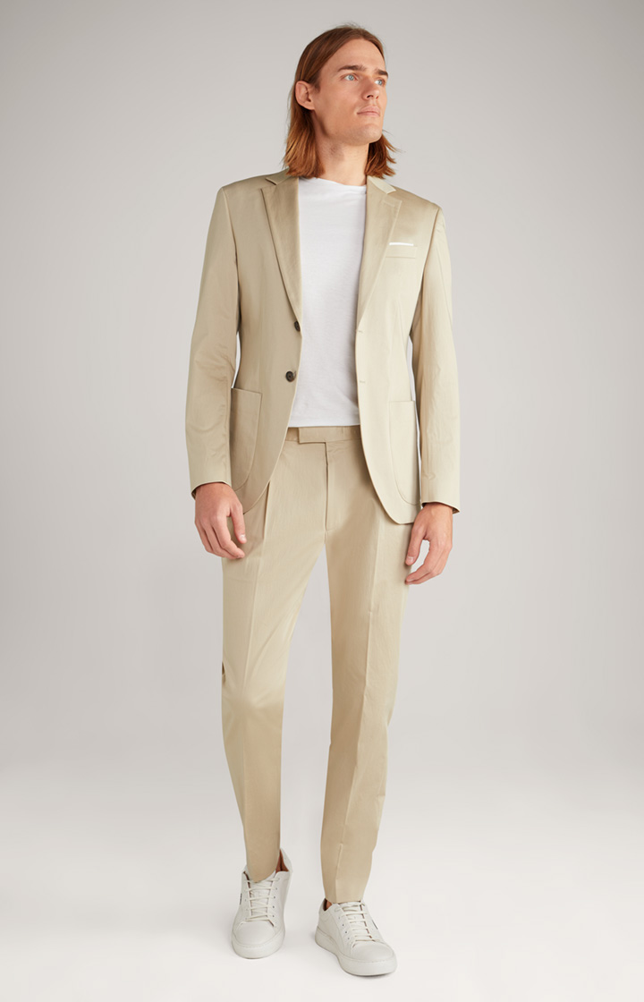 Dash modular jacket in light beige