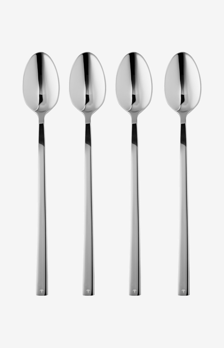 Latte Macchiato Dining Glamour Spoons 4 pcs. - Shiny Finish