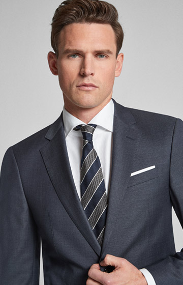 Anzug Herby-Blayr in Blau-Grau