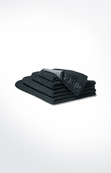 Frottierserie Classic Doubleface, Schwarz